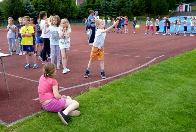 Trzecioklasiści  polubili lekkoatletykę