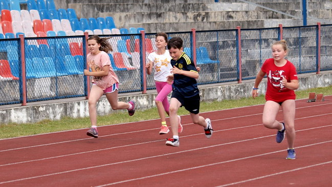 Trzecioklasiści  polubili lekkoatletykę