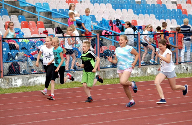 Trzecioklasiści  polubili lekkoatletykę