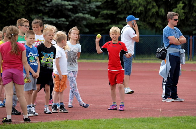 Trzecioklasiści  polubili lekkoatletykę