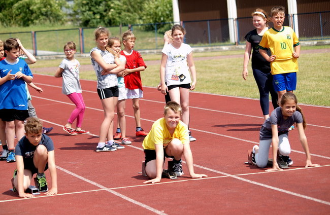 Trzecioklasiści  polubili lekkoatletykę