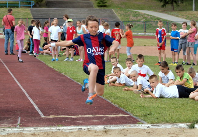 Trzecioklasiści  polubili lekkoatletykę