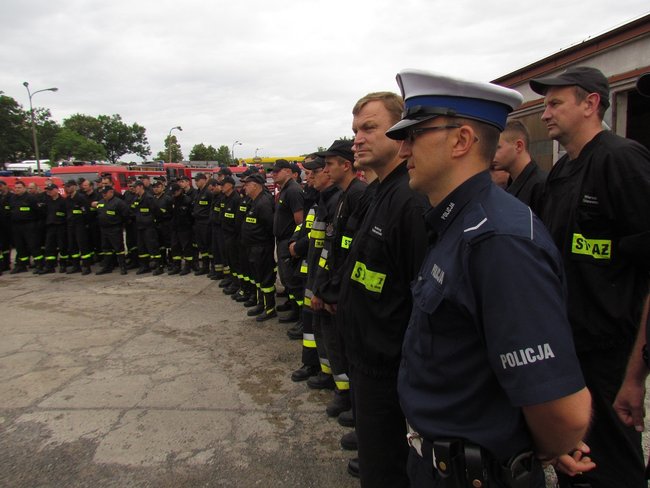Trudny dzień dla strażaków