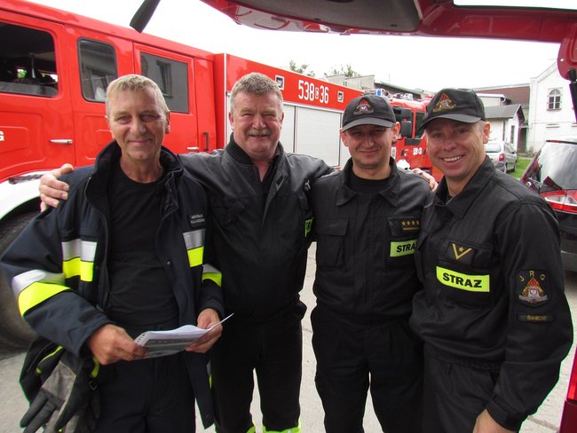 Trudny dzień dla strażaków