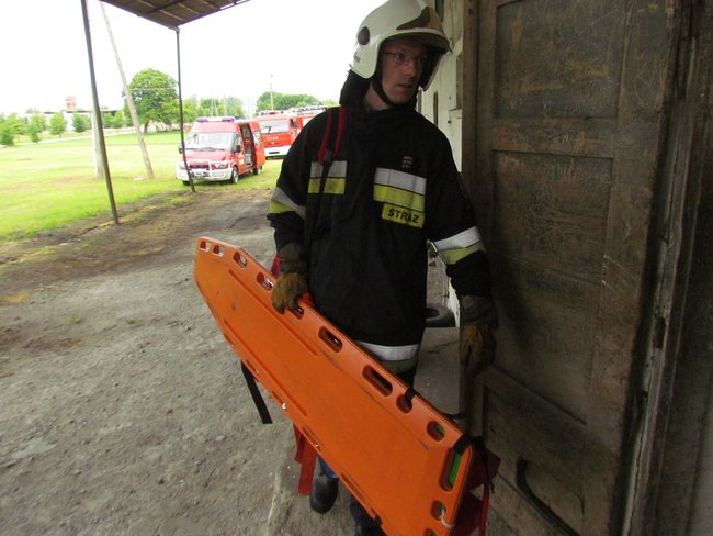 Trudny dzień dla strażaków