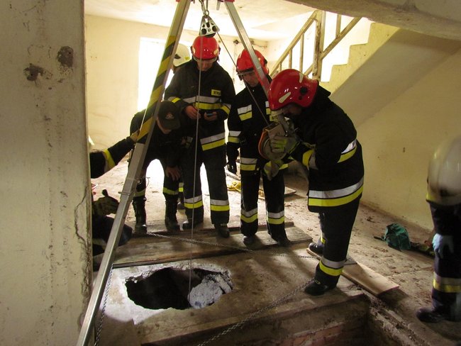 Trudny dzień dla strażaków