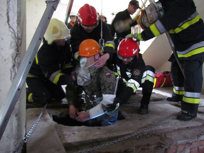 Trudny dzień dla strażaków