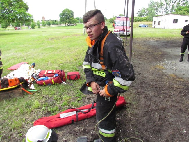 Trudny dzień dla strażaków