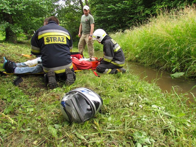Trudny dzień dla strażaków