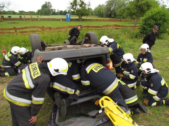 Trudny dzień dla strażaków