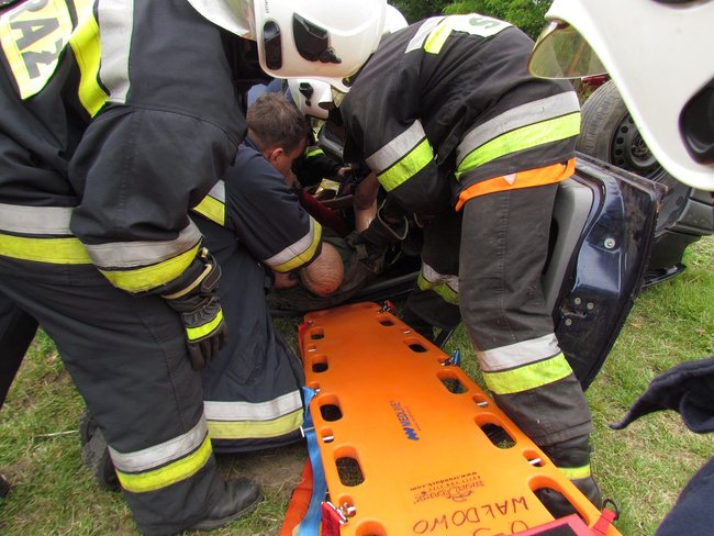 Trudny dzień dla strażaków