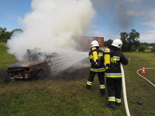 Trudny dzień dla strażaków