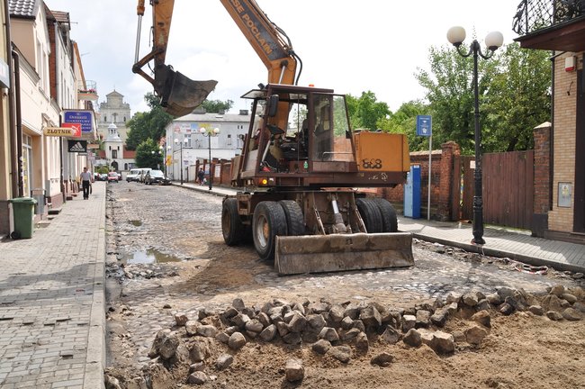 Jak idą prace na Klasztornej?