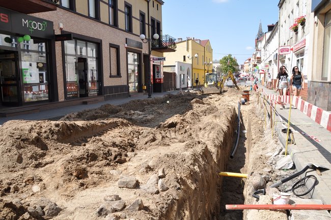 Jak idą prace na Klasztornej?