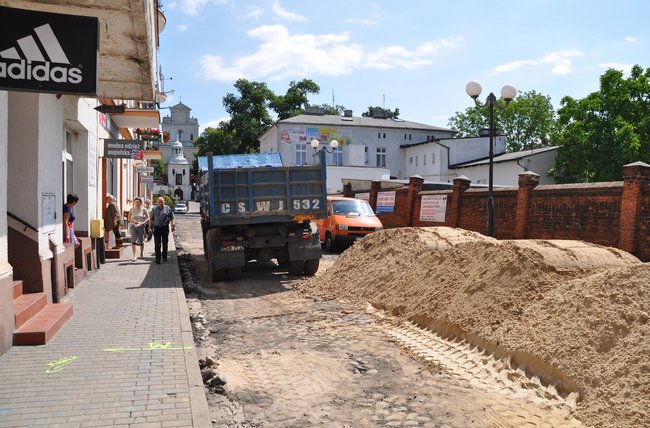 Jak idą prace na Klasztornej?