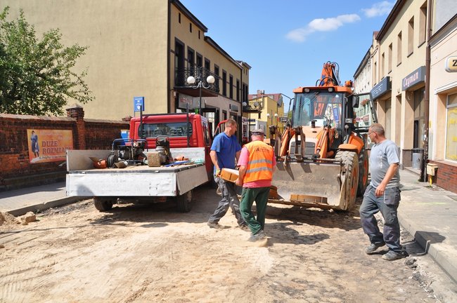 Jak idą prace na Klasztornej?