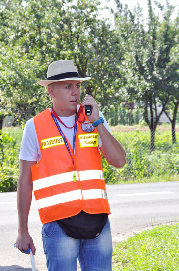 Pielgrzymi modlą się w drodze na Jasną Górę