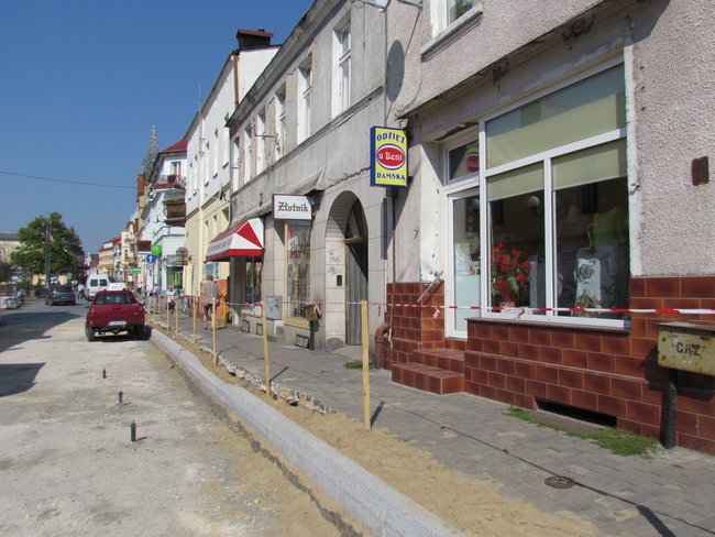 Remont Klasztornej ? jak radzą sobie sklepikarze?