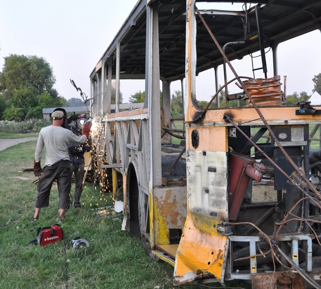 Budowa ARKI - półmetek