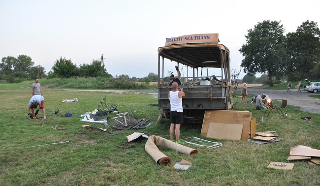 Budowa ARKI - półmetek