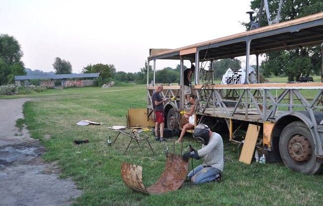 Budowa ARKI - półmetek