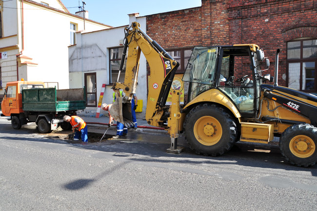 Awaria wodociągu na Mickiewicza