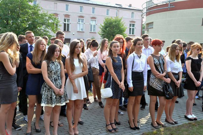 Strażak w gronie nauczycielskim 1 LO