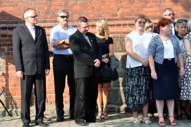 Strażak w gronie nauczycielskim 1 LO