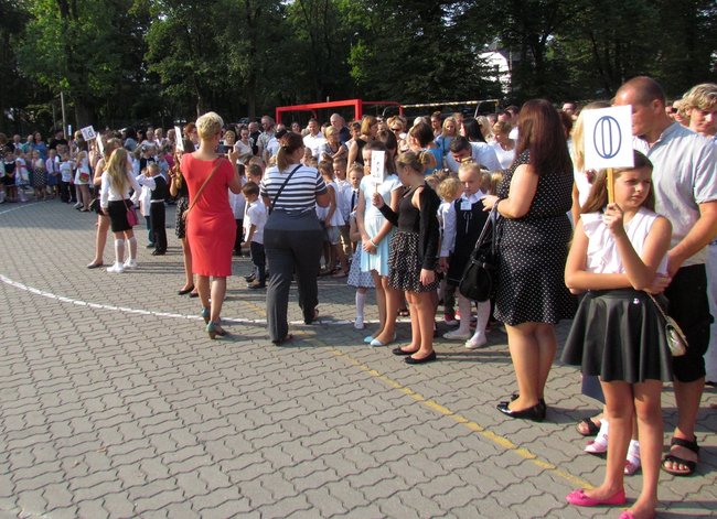 Rozpoczęcie roku w SP 1