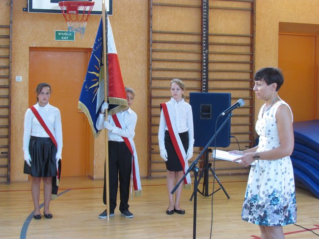 Inauguracja roku szkolnego w Czaplach. Kalendarz 2015/2016.