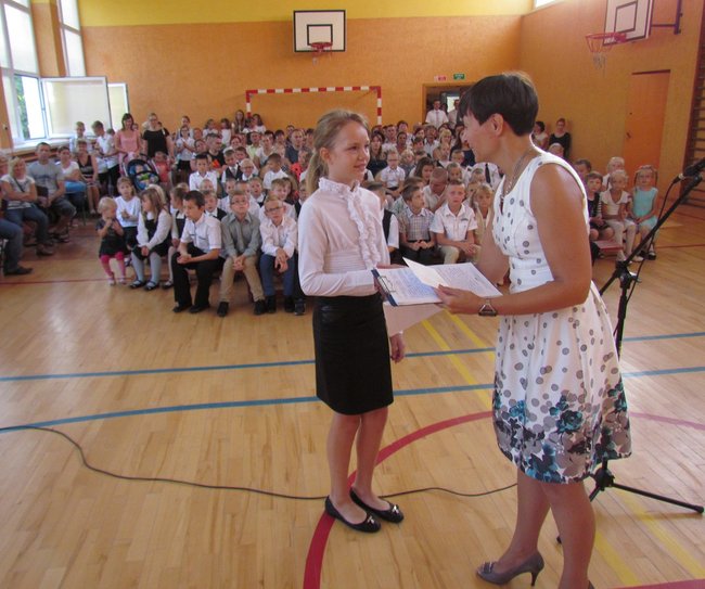 Inauguracja roku szkolnego w Czaplach. Kalendarz 2015/2016.