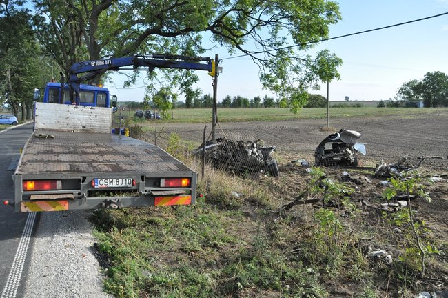 Śmiertelny wypadek na drodze do Czapel