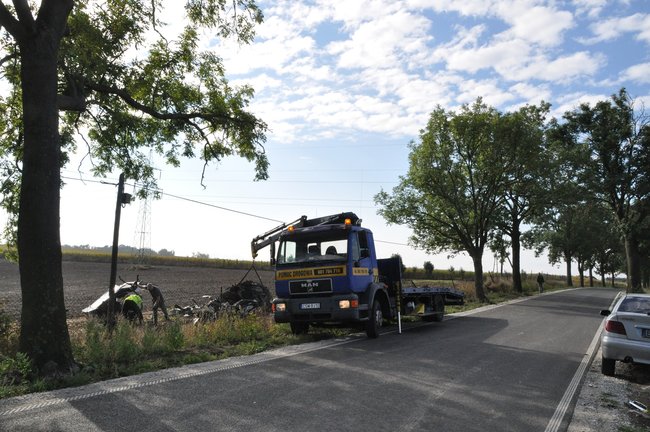 Śmiertelny wypadek na drodze do Czapel