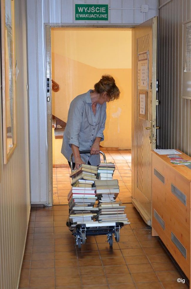 Metry sześcienne książek