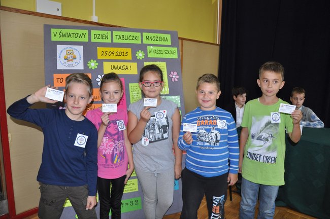 V Światowy Dzień Tabliczki Mnożenia  w Siódemce