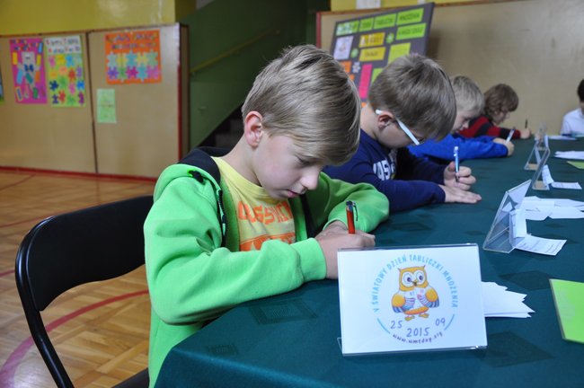 V Światowy Dzień Tabliczki Mnożenia  w Siódemce