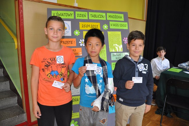 V Światowy Dzień Tabliczki Mnożenia  w Siódemce
