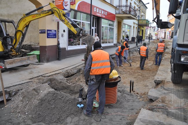 Remont Klasztornej ? praca wre