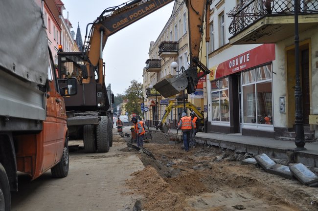 Remont Klasztornej ? praca wre