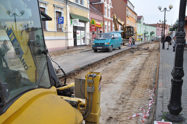 Remont Klasztornej ? praca wre