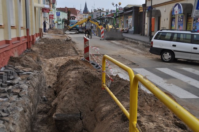 Remont Klasztornej ? praca wre