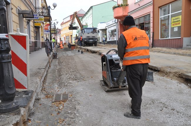 Remont Klasztornej ? praca wre