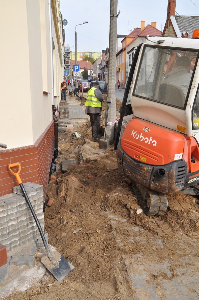 Remont Klasztornej ? praca wre