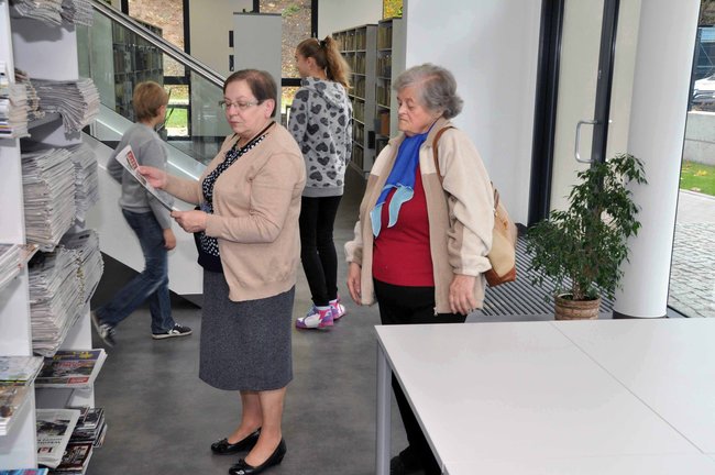 A czy będzie kawa w bibliotece?