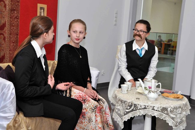 A czy będzie kawa w bibliotece?