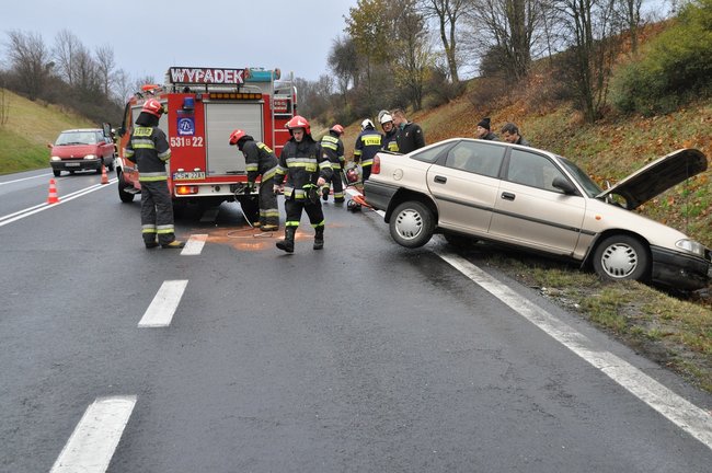 Kolizja 3 aut na piątce