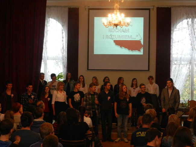 Dzien Niepodległości w I LO