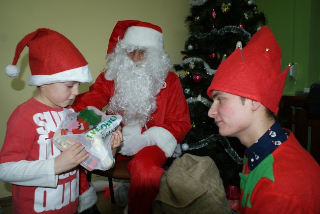 Mikołaj po raz pierwszy  w  PPP W Świeciu