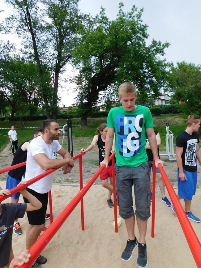 Pokaz kalisteniki ? zdjęcia