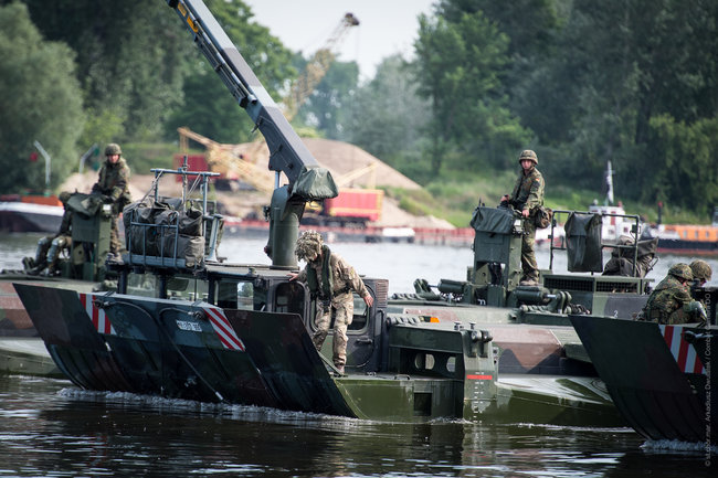 Anakonda 16. Budowa przeprawy w Chełmnie